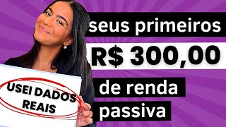 FUNDOS IMOBILIÁRIOS COMO CHEGAR DO ZERO AOS PRIMEIROS 300 REAIS DE RENDA MENSAL COM DIVIDENDOS [upl. by Nottage115]