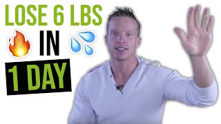 5 Steps On How To Lose Water Weight In One Day 6 POUNDS  LiveLeanTV [upl. by Dalton]