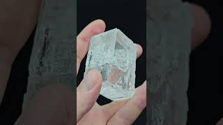 Halite crystal with water inside enhydro halite 153g  Bakhmut field Ukraine [upl. by Ymerej]