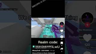 Minecraft Realm Code for Bedrock No need Permission [upl. by Kumar]