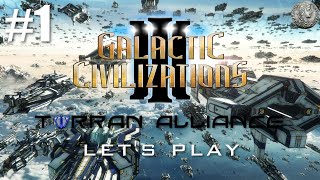 Galactic Civilizations 3 Lets Play  Terran AllianceHugeSuicidal  1 quotPirates Arrrghquot [upl. by Auburta]