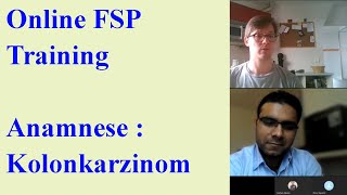 Online FSP Training  Anamnese Kolonkarzinom [upl. by Pauwles]