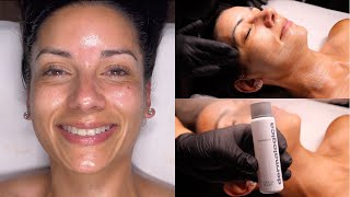 DERMALOGICA FACIAL WITH PRO TIPS  CUSTOM DERMALOGICA PRO PEEL FOR AGING AND DISCOLORATION [upl. by Gellman]