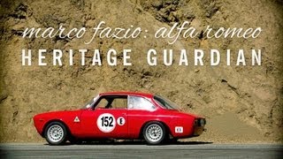 Marco Fazio Alfa Romeo Heritage Guardian  Petrolicious [upl. by Trisha655]