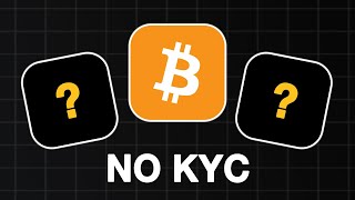 Best NO KYC Crypto Exchanges Updated List [upl. by Bracci93]