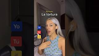 “La tortura” canta con Kay  Shakira [upl. by Ileyan]