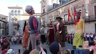 Fiestas de San Isidro en Madrid 2024 Pasacalles de Gigantes y Cabezudos [upl. by Joanie]