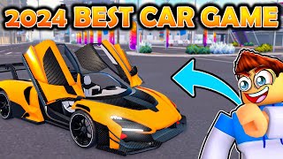 IS THIS THE NEXT BEST CAR GAME IN ROBLOX 2024 DRIVE WORLD [upl. by Lein851]