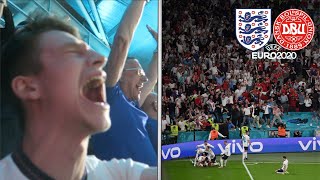 The Moment England Reached the EURO 2020 FINAL [upl. by Aracaj]