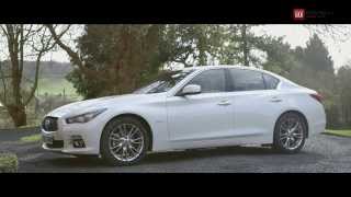 Infiniti Q50 Review and Road Test by Motoringcouk [upl. by Reinnej368]