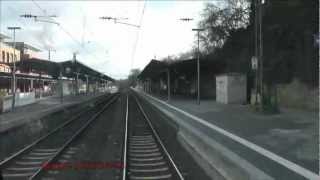 Führerstandsmitfahrt von Mainz Hbf nach Germersheim Teil 1 RE 4 [upl. by Aliza927]