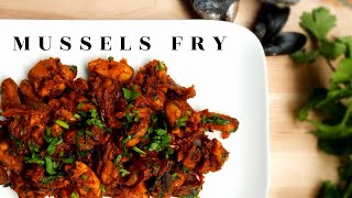 MUSSELS FRY  Kalwa Fry  Mussels Recipe [upl. by Bussey552]