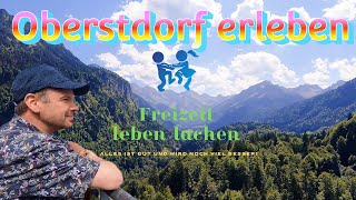 Oberstdorf erleben  Zentrum Nebelhorn Skisprungstadion Freibergsee usw [upl. by Ivanah264]