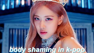 body shaming in kpop [upl. by Therron]