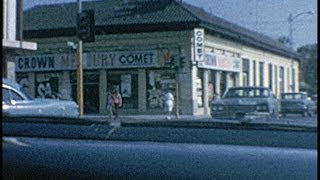 100 block of North Citrus Ave Covina  March 1966 [upl. by Tawsha306]