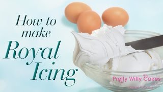 How to Make Royal Icing [upl. by Ynneh]