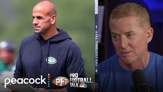 Robert Saleh Brian Flores are transforming teams at training camps  Pro Football Talk  NFL on NBC [upl. by Ardnoel]