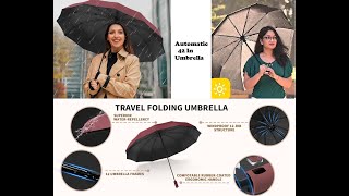 Ultimate Auto Folding Umbrella Must Be in Your Bag is a Game Changer you Need for Rainy Days 🌧️ [upl. by Aneen]