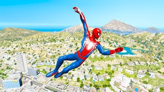 GTA 5 Epic Ragdoll GREEN SPIDERMAN VS RED MINIONVS GREEN HULK Euphoria Physics amp Funny Fails [upl. by Abernon]