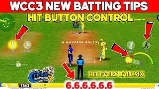 Wcc3 batting tips hit button  Wcc3 batting tips  Wcc3 batting tips new update [upl. by Ariaek726]