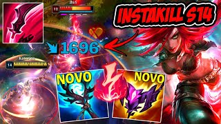 KATARINA AP MELHOR DE INSTAKILL COM OS ITENS NOVOS muito op  LEAGUE OF LEGENDS [upl. by Pomfrey]