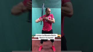 Listen To Mookie Betts  Watch His Barrel [upl. by Oilicec123]