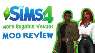 More Buyable Venues  The Sims 4  Mod Review [upl. by Romola]