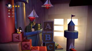 Castle of Illusion Starring Mickey Mouse 100 Walkthrough P3  Toyland  Act 1 [upl. by Capps]