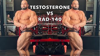 ANABOLIC STEROIDS VS SARMS  EP 1Testosterone VS Rad 140 [upl. by Charleen]