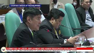 Tulfo scoffs at DMCIs Consunji for sleeping at hearing [upl. by Possing]