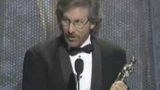 Steven Spielberg Wins Best Directing 1994 Oscars [upl. by Esilanna895]