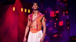 Who is the actor who plays Aladdin in the Broadway musical  We Are Broadway [upl. by Paulina]