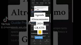 Agenda GRATIS 2024  Altroconsumo [upl. by Cordle]