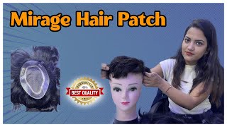 Latest Mirage Hair System Review Mirage Hair Patch Price Quality life full details Explanation [upl. by Welcher]