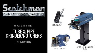 PIPE NOTCHERS amp GRINDERS from Scotchman  Manual Electric and Abrasive Models [upl. by Atirehs]