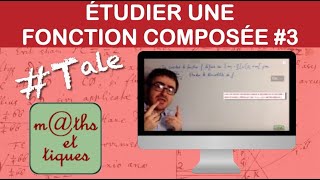 Etudier une fonction composée 36  Dérivabilité expert  Terminale [upl. by Aylatan]