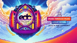 EDC Las Vegas 2024  Music Through Music Lineup Reveal [upl. by Weinert]