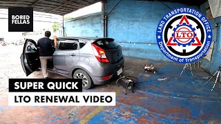 How to RENEW you Car Registration in 2 MINUTES  LTO Car Registration Renewal 2024 [upl. by Arotahs]