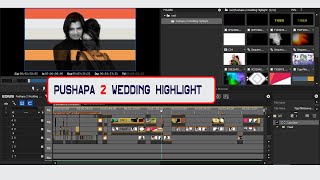 Pushapa 2 Wedding Highlight Project Free Download  New Song Edius Wedding  weddinghighlights [upl. by Annaya]