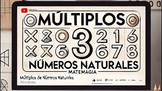 ¿Qué son los Múltiplos Aprende Fácilmente con Ejemplos  Matemáticas de Primaria [upl. by Nilok]