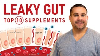 The Top 10 Supplements to Take for Leaky Gut — Dr Salamay [upl. by Akinad]