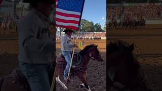 St Paul Rodeo 2024 National AnthemKara Johnson [upl. by Robbert]