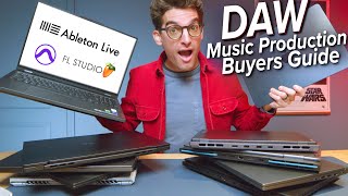 Best DAW Laptops in 2024  Buyers Guide for Music Production [upl. by Salaidh]