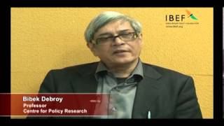 Potential of Indias unorganised sector  Mr Bibek Debroy [upl. by Kylen729]