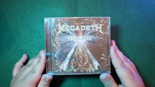 MEGADETH  ENDGAME  Cd Unboxing [upl. by Germann]