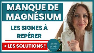 Manque de Magnésium  Quels Signes doivent vous alerter [upl. by Camellia]