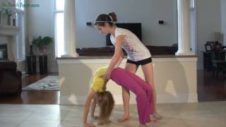 Back Stretches Back Bends  Back Walkovers Backbends Tutorial [upl. by Croix]