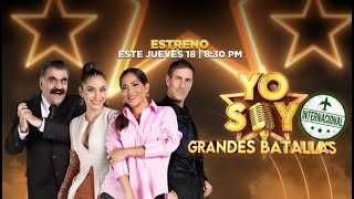 Yo soy Grandes Batallas Internacional en vivo Martes 30112021 [upl. by Sexela]