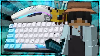 Thocky Keyboard  Mouse Sounds ASMR  Hypixel Bedwars [upl. by Alyakcm653]