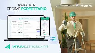 FatturaElettronica APP  1 anno gratis per i FORFETTARI  Elettricista [upl. by Nnairda117]